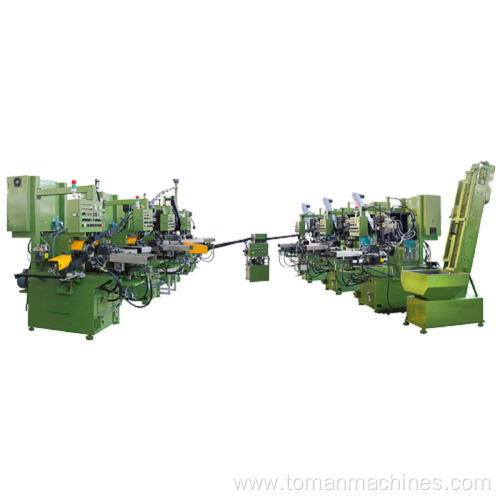 Tower piece bearing ring turning production line